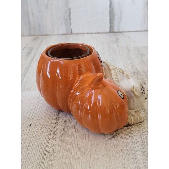 Yankee Candle Boney Bunch bone tired Halloween tea light holder - Picture 3 of 8